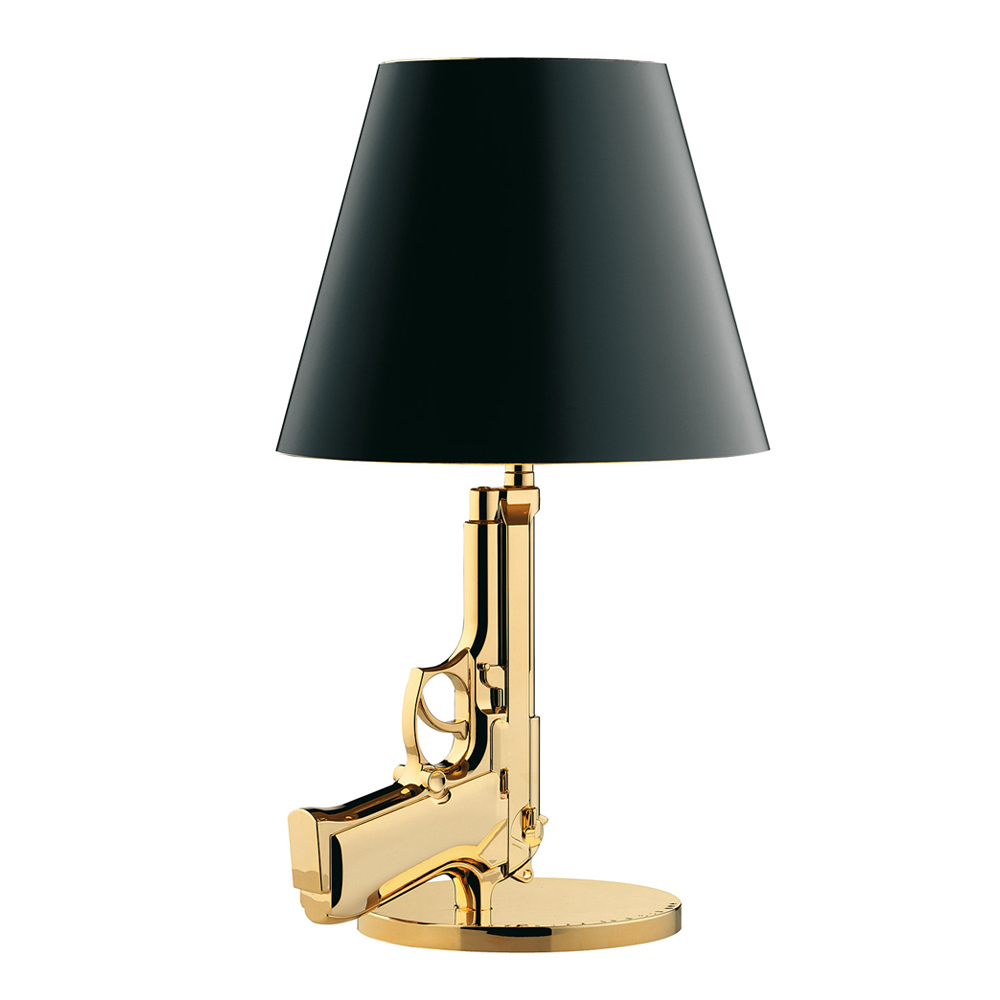 Golden Gun Lamp