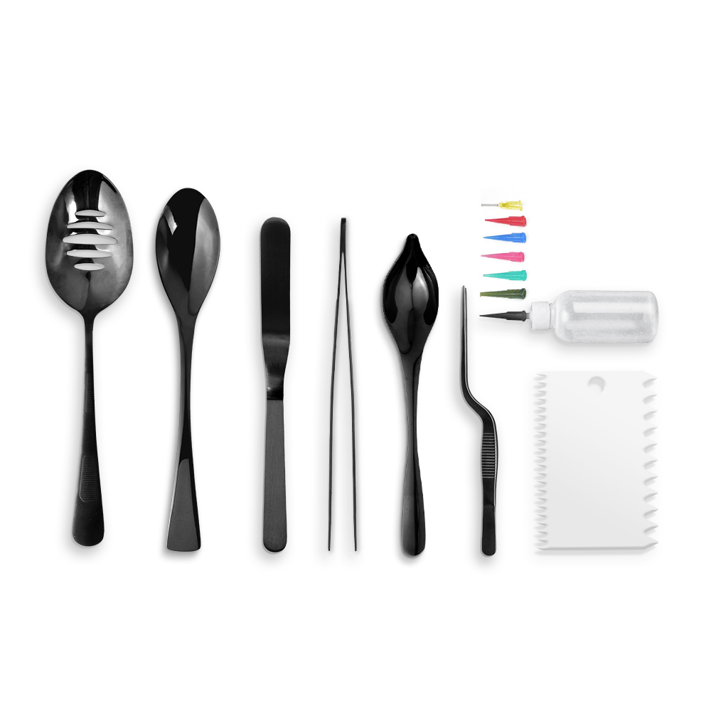 Chef plating tool set - Proffesionele garneergerei | MegaGadgets