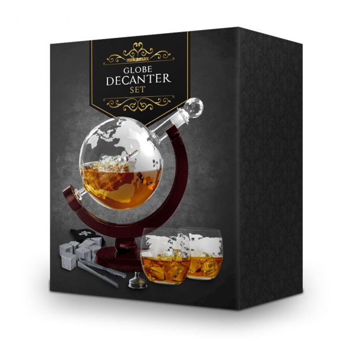 Globe Whiskey Decanter