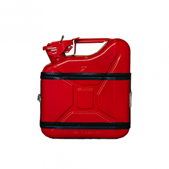 Jerrycan 5L Pakket - Rood - Compact en Stijlvol - Perfect voor Onderweg - Draagbaar en Handig