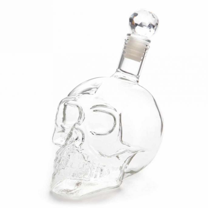 Skull bottle