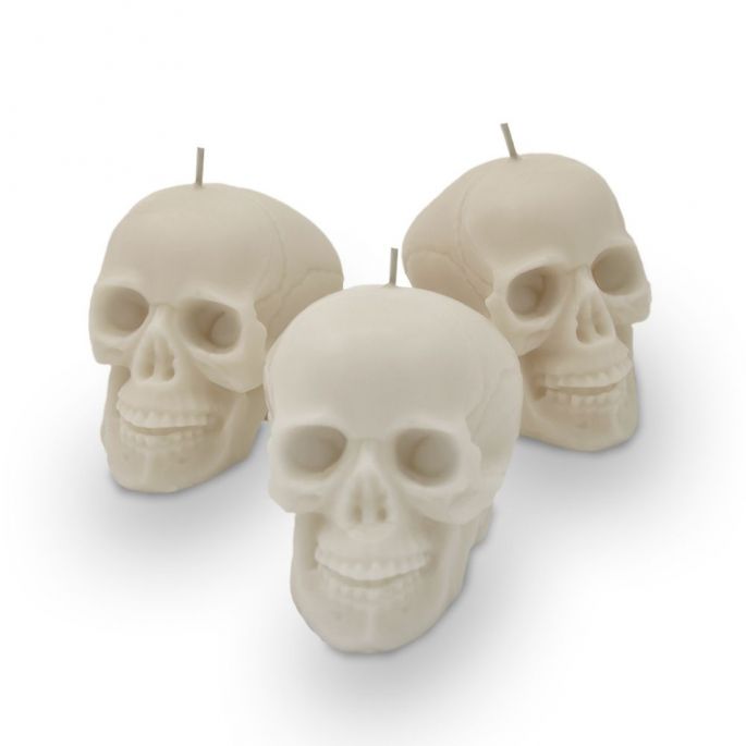 Doodshoofd Kaarsen Set - Skull Candle Set