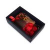 Oplosbare Boeket Rozen - Red Rose Black Box