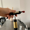 Kurkentrekker & Flesopener, Wijnfles - Twee Tools - Wijnflesopener - Corkscrew & Bottle opener, Wine Bottle