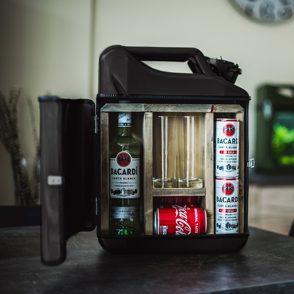 Jerrycan Bar - Sterke Drank - Zwart